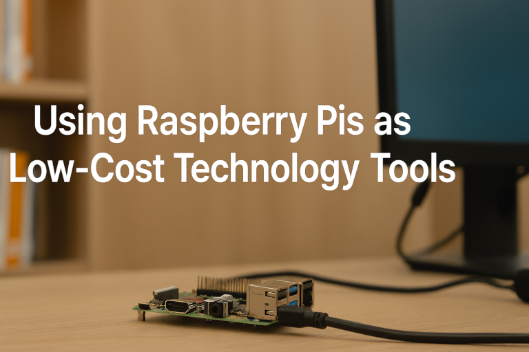 Using Raspberry Pis as Low-Cost Technology Tools banner